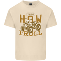 Quad Bike How I Roll Mens Cotton T-Shirt Tee Top Natural