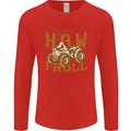 Quad Bike How I Roll Mens Long Sleeve T-Shirt Red