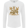 Quad Bike How I Roll Mens Long Sleeve T-Shirt White