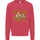 Quad Bike How I Roll Mens Sweatshirt Jumper Heliconia