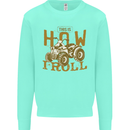 Quad Bike How I Roll Mens Sweatshirt Jumper Peppermint