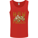 Quad Bike How I Roll Mens Vest Tank Top Red