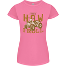 Quad Bike How I Roll Womens Petite Cut T-Shirt Azalea