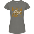 Quad Bike How I Roll Womens Petite Cut T-Shirt Charcoal