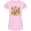 Quad Bike How I Roll Womens Petite Cut T-Shirt Light Pink