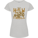 Quad Bike How I Roll Womens Petite Cut T-Shirt Sports Grey