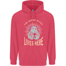 Queen Witch Funny Halloween Wife Girlfriend Childrens Kids Hoodie Heliconia