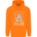 Queen Witch Funny Halloween Wife Girlfriend Childrens Kids Hoodie Orange
