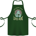 Queen Witch Funny Halloween Wife Girlfriend Cotton Apron 100% Organic Forest Green