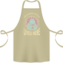 Queen Witch Funny Halloween Wife Girlfriend Cotton Apron 100% Organic Khaki
