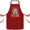 Queen Witch Funny Halloween Wife Girlfriend Cotton Apron 100% Organic Maroon
