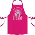 Queen Witch Funny Halloween Wife Girlfriend Cotton Apron 100% Organic Pink