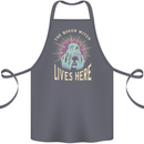 Queen Witch Funny Halloween Wife Girlfriend Cotton Apron 100% Organic Steel