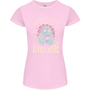 Queen Witch Funny Halloween Wife Girlfriend Womens Petite Cut T-Shirt Light Pink