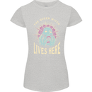 Queen Witch Funny Halloween Wife Girlfriend Womens Petite Cut T-Shirt Sports Grey