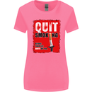 Quit Smoking Before Your Life Quits on You Womens Wider Cut T-Shirt Azalea