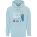 RPG Gaming I'm Doing Side Quests Gamer Childrens Kids Hoodie Light Blue