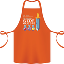 RPG Gaming I'm Doing Side Quests Gamer Cotton Apron 100% Organic Orange