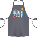 RPG Gaming I'm Doing Side Quests Gamer Cotton Apron 100% Organic Steel