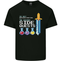 RPG Gaming I'm Doing Side Quests Gamer Kids T-Shirt Childrens Black