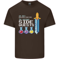 RPG Gaming I'm Doing Side Quests Gamer Kids T-Shirt Childrens Chocolate