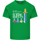 RPG Gaming I'm Doing Side Quests Gamer Kids T-Shirt Childrens Irish Green