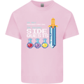 RPG Gaming I'm Doing Side Quests Gamer Kids T-Shirt Childrens Light Pink