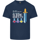 RPG Gaming I'm Doing Side Quests Gamer Kids T-Shirt Childrens Navy Blue