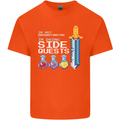 RPG Gaming I'm Doing Side Quests Gamer Kids T-Shirt Childrens Orange