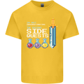 RPG Gaming I'm Doing Side Quests Gamer Kids T-Shirt Childrens Yellow