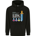 RPG Gaming I'm Doing Side Quests Gamer Mens 80% Cotton Hoodie Black