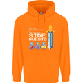 RPG Gaming I'm Doing Side Quests Gamer Mens 80% Cotton Hoodie Orange