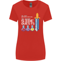 RPG Gaming I'm Doing Side Quests Gamer Womens Wider Cut T-Shirt Red