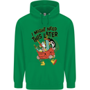 RPG Might Need this Later Role Playing Game Childrens Kids Hoodie Irish Green