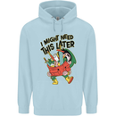 RPG Might Need this Later Role Playing Game Childrens Kids Hoodie Light Blue