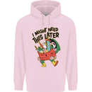 RPG Might Need this Later Role Playing Game Childrens Kids Hoodie Light Pink