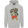 RPG Might Need this Later Role Playing Game Childrens Kids Hoodie Sports Grey