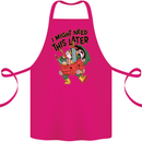 RPG Might Need this Later Role Playing Game Cotton Apron 100% Organic Pink