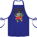 RPG Might Need this Later Role Playing Game Cotton Apron 100% Organic Royal Blue