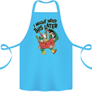 RPG Might Need this Later Role Playing Game Cotton Apron 100% Organic Turquoise