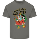 RPG Might Need this Later Role Playing Game Kids T-Shirt Childrens Charcoal