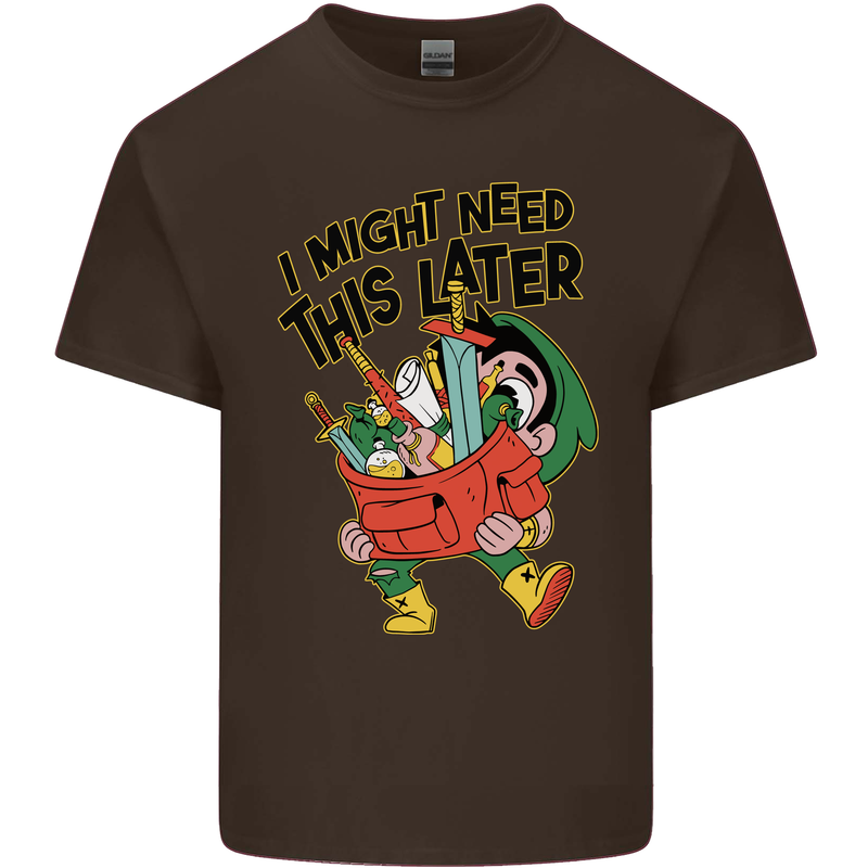 RPG Might Need this Later Role Playing Game Kids T-Shirt Childrens Chocolate