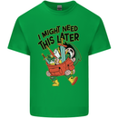 RPG Might Need this Later Role Playing Game Kids T-Shirt Childrens Irish Green