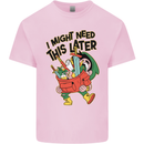 RPG Might Need this Later Role Playing Game Kids T-Shirt Childrens Light Pink