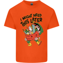 RPG Might Need this Later Role Playing Game Kids T-Shirt Childrens Orange