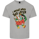 RPG Might Need this Later Role Playing Game Kids T-Shirt Childrens Sports Grey