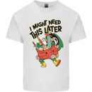 RPG Might Need this Later Role Playing Game Kids T-Shirt Childrens White