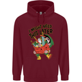 RPG Might Need this Later Role Playing Game Mens 80% Cotton Hoodie Maroon