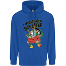RPG Might Need this Later Role Playing Game Mens 80% Cotton Hoodie Royal Blue