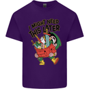 RPG Might Need this Later Role Playing Game Mens Cotton T-Shirt Tee Top Purple